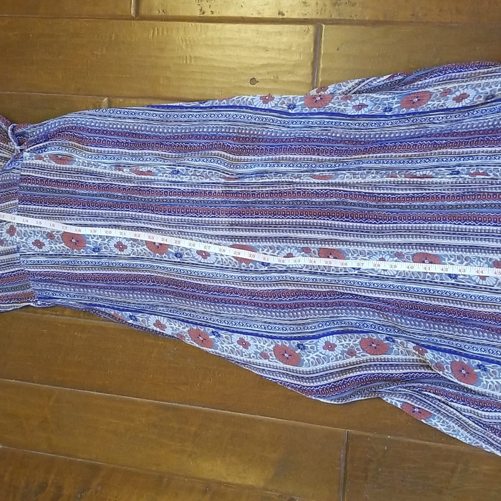 Patrons Of Peace Boho Wrap Maxi Dress - Picture 10 of 16